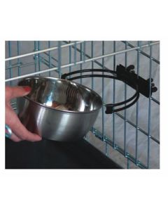 MidWest Snap'y Fit Stainless Steel Dog Bowl 10 oz.