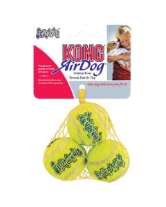KONG AirDog Squeakair Tennis Balls 2.5" Medium 3 ct.