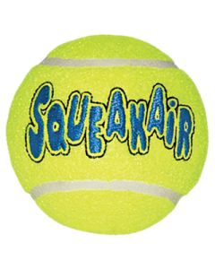 KONG AirDog Squeakair Tennis Balls 2.5" Medium 1 PK