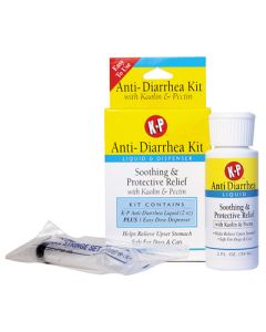 Miracle Care K-P Anti-Diarrhea Liquid Kit for Dogs & Cats 2 oz.