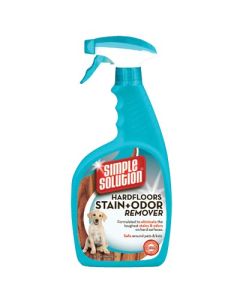 Simple Solution Hardfloors Stain + Odor Remover 32 oz.