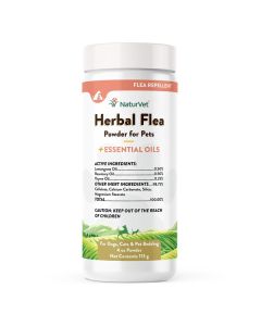 NaturVet Herbal Flea Powder 4 oz.