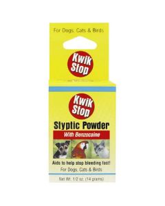 Kwik Stop Styptic Powder 1/2 oz.