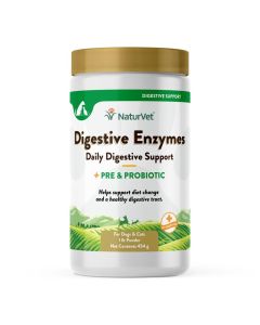 NaturVet  Digestive Enzymes Powder 1 lb.