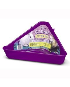 Super Pet High Corner Litter Pan 13.75 x 10 x 6.5