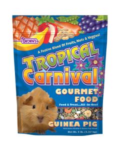 FM Brown's Tropical Carnival Food For Guinea Pigs 5 Lb. Bag