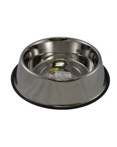 Indipets Stainless Steel  No-Tip Dish 160oz.