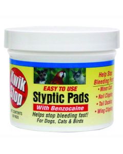 Kwik Stop Styptic Pads 90 ct.