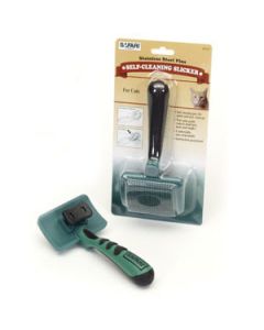 Coastal Safari Self-Cleaning Cat Slicker Brush