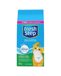 Fresh Step Clay  Non-Clumping Litter with Febreeze 21 lbs.