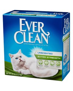 Ever Clean Unscented Extra Strength Premium Clumping Cat Litter 25 lbs