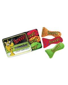 Yeowww! 3 pk. Stinkies Tin Catnip Sardine Toys