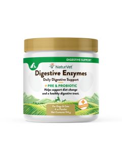 NaturVet  Digestive Enzymes Powder 4 oz.