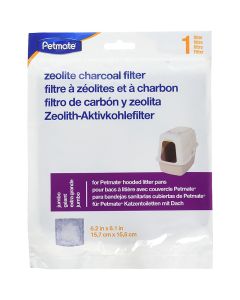 Petmate Zeolite Charcoal Filter  for Jumbo Hooded Litter Pan