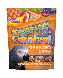 FM Brown's Tropical Carnival Gourmet Food for Small Hookbills 5 lbs.