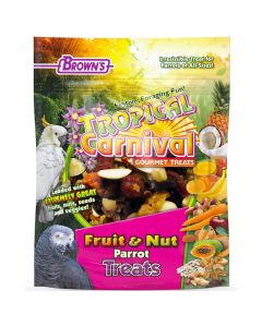 FM Brown's Tropical Carnival Fruit & Nut Parrot Treat 12 oz.