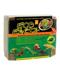 Zoo Med Eco Earth Compressed Coconut Fiber Substrate 3 pk