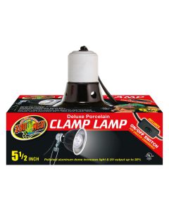 Zoo Med Deluxe Porcelain Clamp Lamp 5.5 in