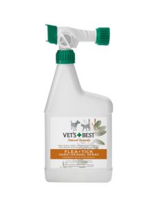 Vet's + Best  Flea & Tick Yard & Kennel Spray 32 oz.