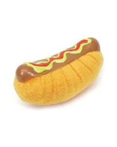 Coastal Li’l Pals Plush and Vinyl Hotdog Dog Toy 4.5 in