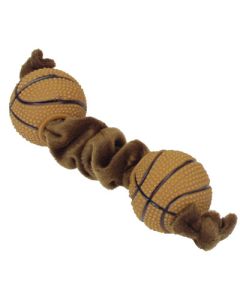 Coastal Li'l Pals Plush Basketball Tug Dog Toy
