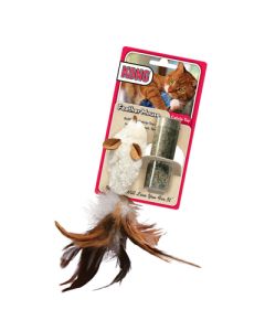 KONG Feather Mouse Catnip Toy