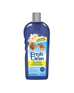 Fresh ’n Clean Whitening Snowy-Coat Shampoo Vanilla Scent 18 oz.