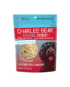 Charlee Bear Turkey Liver and Cranberry Treats 16 oz. Pouch