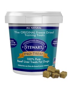 Stewart Pro-Treat Freeze Dried Beef Liver Treats 2 oz.