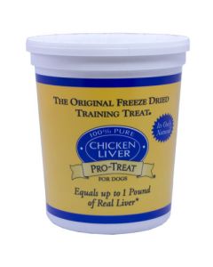 Stewart Pro Treat Freeze Dried Chicken Liver Training Treats 11.5 Oz.