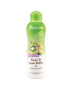 TropiClean  Kiwi & Cocoa Butter Pet Conditioner 20 oz.
