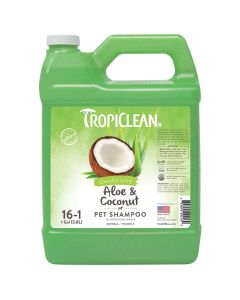 TropiClean Aloe & Coconut Pet Shampoo 1 gal.