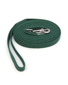 Coastal Web Training Lead Cotton Green 5/8 in x 6 ft