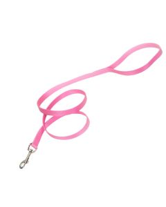 Coastal Single-Ply Dog Leash Bright Pink 5/8" x 6'