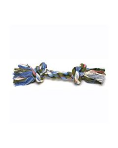 Booda 2 Knot Rope Bone Multicolor Small 9 in