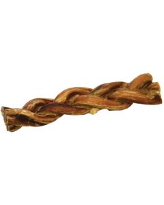 Smokehouse Braided Pizzles Dog Treat 7 inch