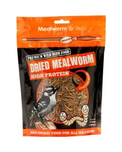 Mealworms To Go Dried Mealworm Wild Bird Food 3.52oz