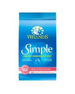 Wellness  Simple Limited Ingredient Diet Salmon & Potato Formula 24 lbs.