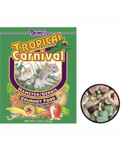 FM Brown's Tropical Carnival Hamster/Gerbil Food 2 Lb.