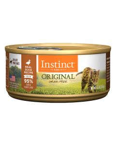Nature's Variety Instinct  Grain-Free Duck Formula Canned Cat Food 5.5 oz