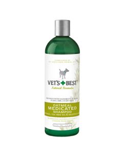 Vet's + Best Oatmeal Medicated Shampoo