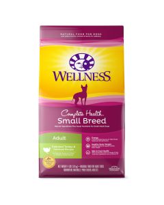 Wellness Complete Health Small Breed Adult Debonded Turkey & Oatmeal Recipe Dry Dog Food 4 lbs.