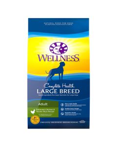 Wellness Complete Health Large Breed Deboned Chicken & Brown Rice Recipe Dry Dog Food