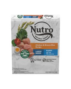 Nutro Natural Choice Large Breed Puppy Chicken & Brown Rice Recipe 30 lbs.