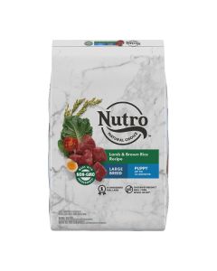Nutro Large Breed Puppy Dry Dog Food Pasture-Fed Lamb & Rice Recipe Dry Dog Food 30lb