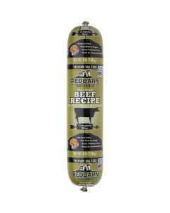 Redbarn Natural Beef Recipe Rolled Food For Dogs 4 lbs.
