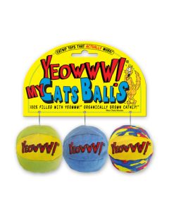 Yeowww! My Cats Balls Catnip Toys