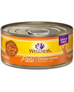 Wellness Complete Health Pate Chicken Entree Canned Cat Food 5.5 oz.