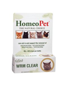 HomeoPet Feline Wrm Clear 15 ml