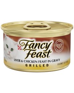 Fancy Feast Grilled Liver & Chicken Feast in Gravy 3 oz